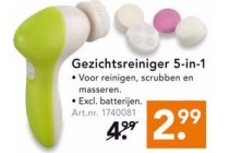 gezichtsreiniger 5 in 1