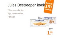 jules destrooper koek