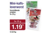 mini kalfsleverworst