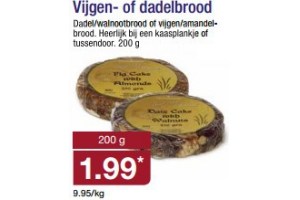 vijgen of dadelbrood