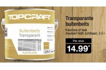 transparante buitenbeits