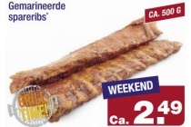 gemarineerde spareribs
