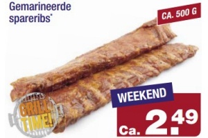 gemarineerde spareribs