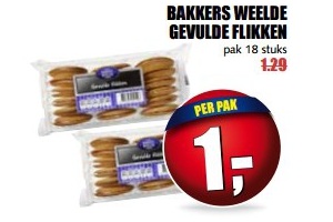 bakkers weelde gevulde flikken