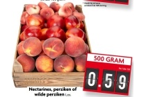 nectarines perziken of wilde perziken