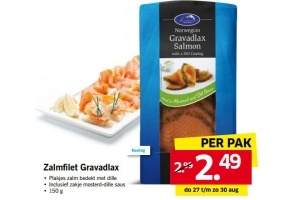 norwegian gravadlax salmon
