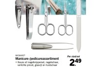 manicure pedicureassortiment