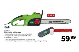 factor Patch rundvlees Florabest Elektrische kettingzaag nu voor maar €59,99 - Beste.nl