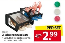 ordex 2 schoenenstapelaars