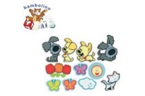 muursticker woezel en amp pip