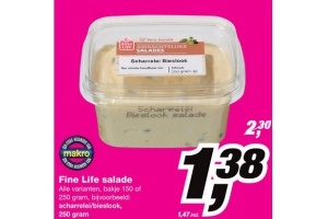 fine life salades