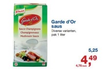 knorr garde d en rsquo or saus