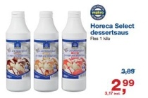 horeca select dessertsaus
