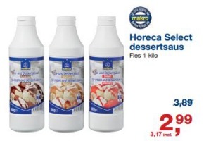 horeca select dessertsaus