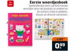 eerste woordjesboek