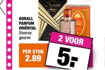 dorall parfum ori en euml ntal 2 voor en euro 5 00