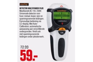 detector multifinder plus