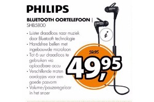 bluetooth oortelefoon philips