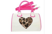 tas bowler wit hart panter
