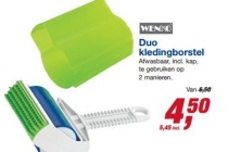 wenko duo kledingborstel