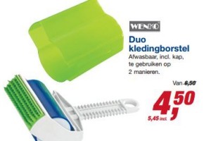 wenko duo kledingborstel