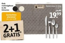 gevlochten placemats