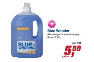 blue wonder allesreiniger of sanitairreiniger