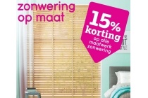 zonwering op maat