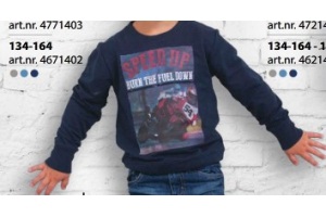 sweatshirt met fotoprint