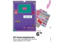 diy verjaardagskalender