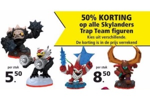 skylanders trap team figuren