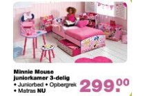 minnie mouse juniorkamer 3 delig