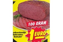 ambachtelijk gebraden gehakt