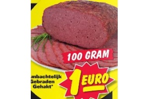 ambachtelijk gebraden gehakt