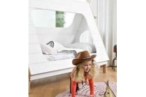 tienerbed tipi wit