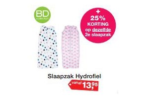 slaapzak hydrofiel