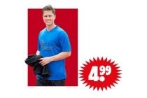 heren sportshirt