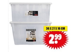 opbergbox met deksel