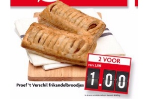proef t verschil frikandelbroodjes