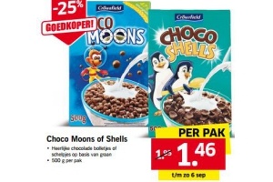 choco moons of shells