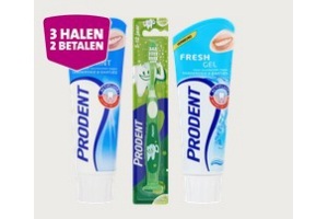 prodent of zendium tandpasta en tandenborstels