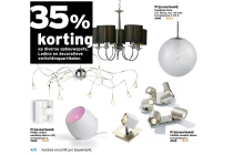 35 korting op diverse opbouwspots ledino en decoratieve verlichtingsartikelen