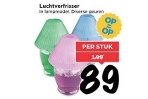 luchtverfrisser lampmodel