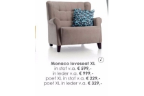 monaco loveseat xl