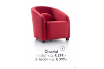 fauteuil chantal nu en euro 299 00