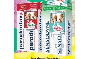 sensodyne en parodontax duoverpakking tandpasta