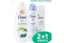 dove douche deodorant en body