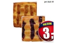 kersen of appel plaatcake