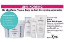 zarqa young baby en salt verzorgingsproducten