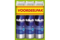 gillette scheergel gevoelige huid voordeelpak